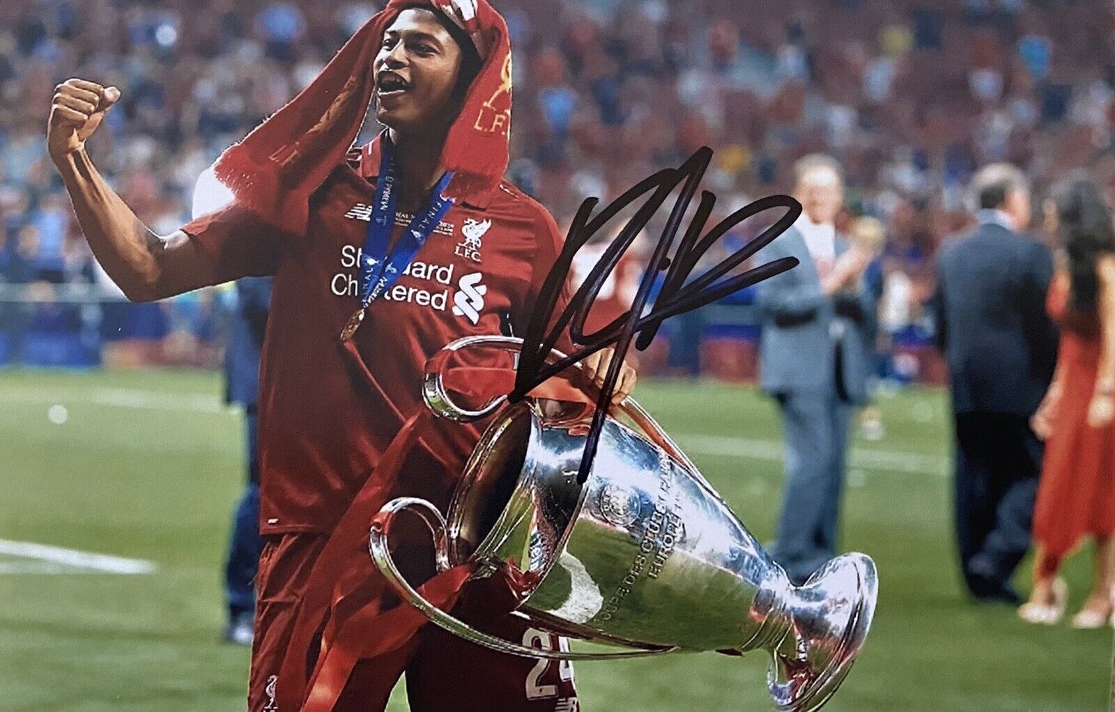 Rhian Brewster Genuine Hand Liverpool 6X4 Photo Poster painting 5