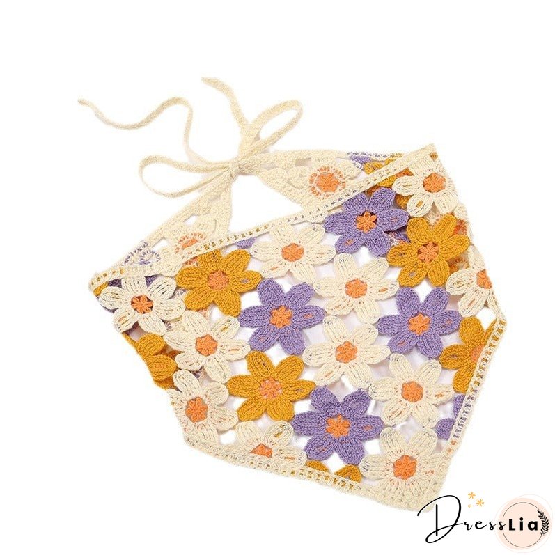 Jacquard Lace Women's Scarf Triangle