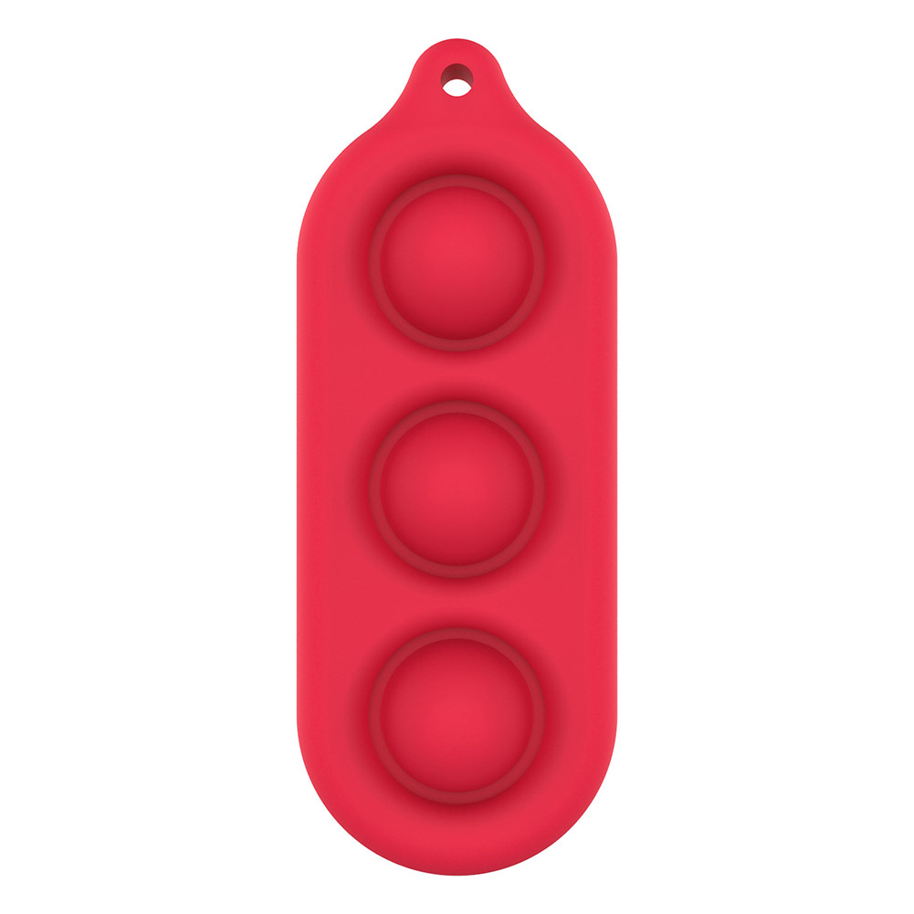 

Keychain - Pop It Fidget Toy, Red, 501 Original