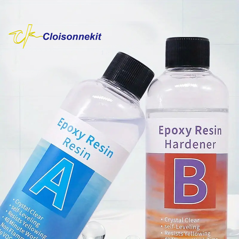 Epoxy Resin- Add shine to your cloisonne painting artwork - Cloisonnekit