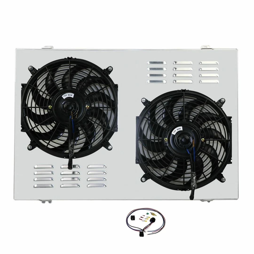 Alloyworks Electric Radiator Fan+Shroud Relay For 1973-1987 Chevy C/K 10 20 30 Pickup Truck