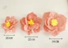 Colorful 3D Paper Flower Wedding Event Backdrop Wall Decor