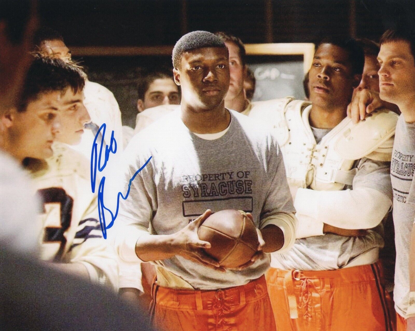 Rob Brown Signed The Express 8x10 Photo Poster painting w/COA Ernie Davis Syracuse