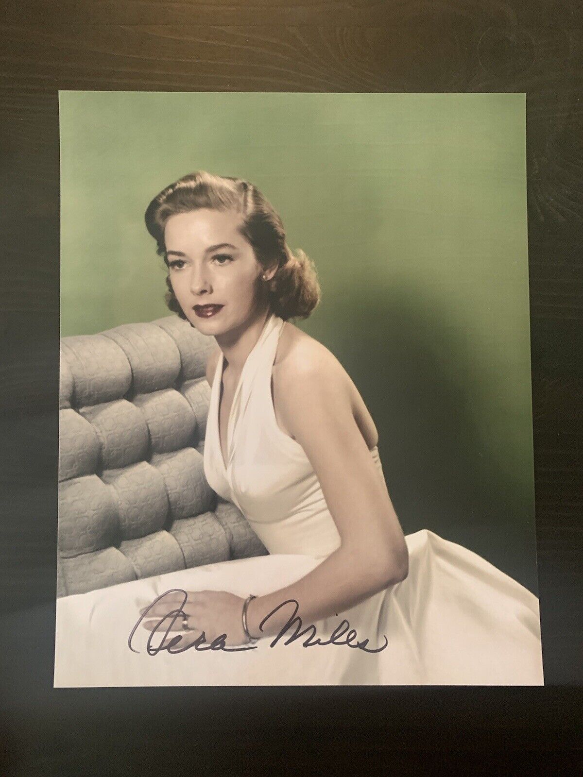 Vera Miles signed 8x10 Photo Poster painting autographed classic sexy Actress Hitchcock Psycho