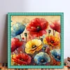 Poppy-11CT Stamped Cross Stitch 40*40cm/15.75*15.75in