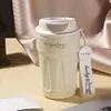 420ML Thermos Bottle Stainless Steel Coffee Cup Vacuum Flask for Hot Cold Drinks