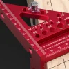 Équerre triangulaire de charpentier 3D multifonction