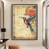 (Multi-Style) Animal Retro Poster-11CT Stamped Cross Stitch 40*60cm/15.75*23.62in (Big Size)
