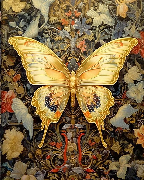 DIY Painting By Numbers Butterfly 40*50cm