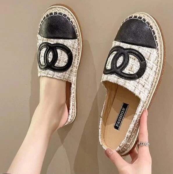 Back To School Woman Oxford Quality Leather Slip On Flats Shoes For Women Loafers Comfortable Ladies Shoe Closed Toe Women Slippers Mules Shoes