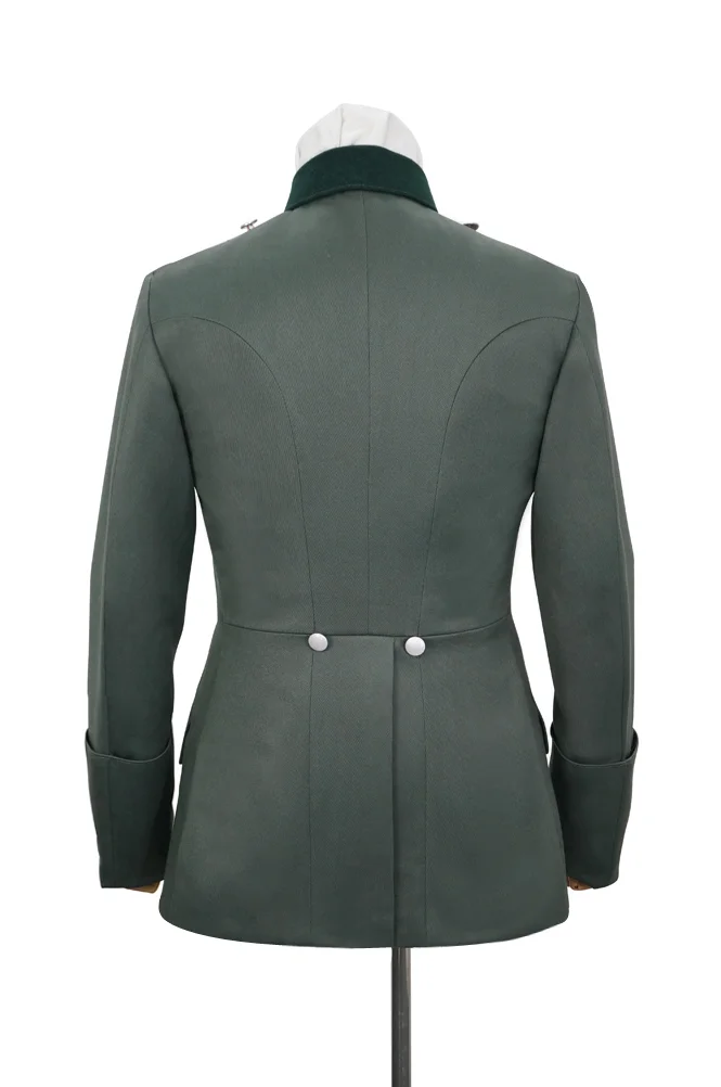   Wehrmacht German M1927 General Officer Gabardine Piped Service Tunic Jacket II German-Uniform