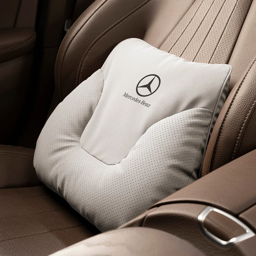 🔥Hot sale🔥Car high-end 6D ergonomic design lumbar headrest set