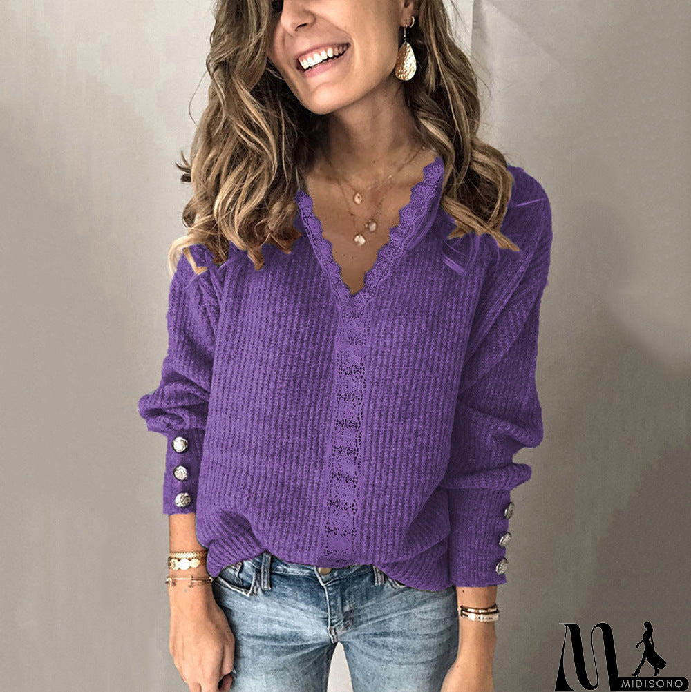 MidiSono - Casual and Effortless winter Pullover