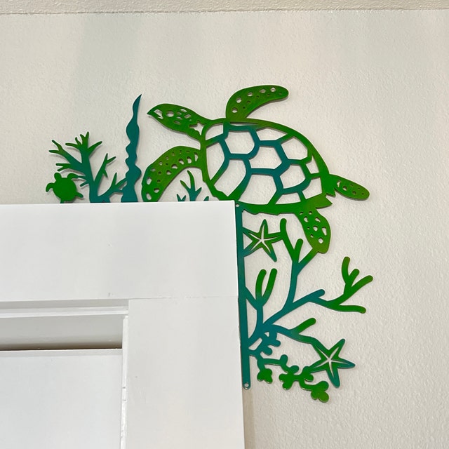 🐢Sea Turtle Door Topper - tree - Codlins