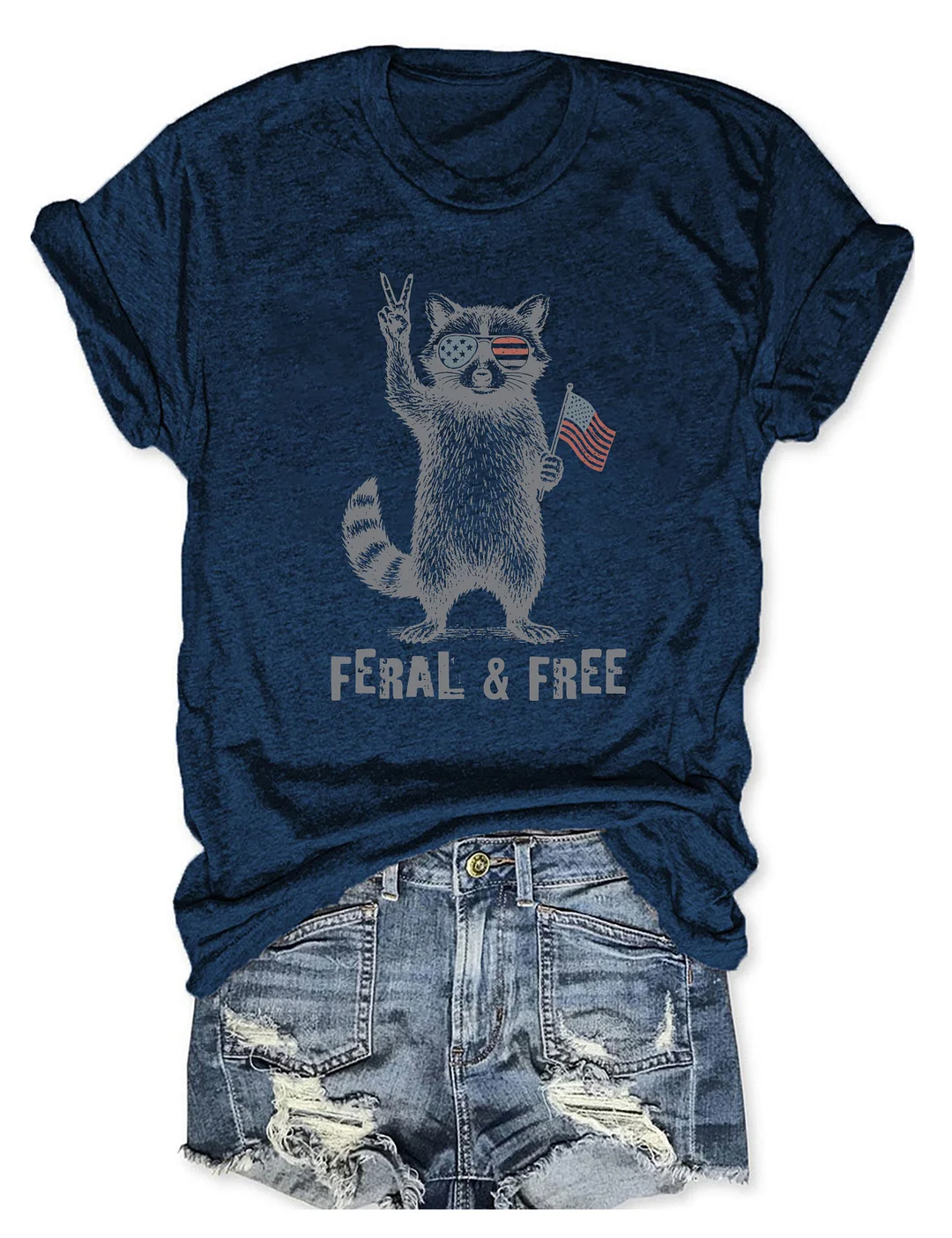 Feral But Free T-shirt