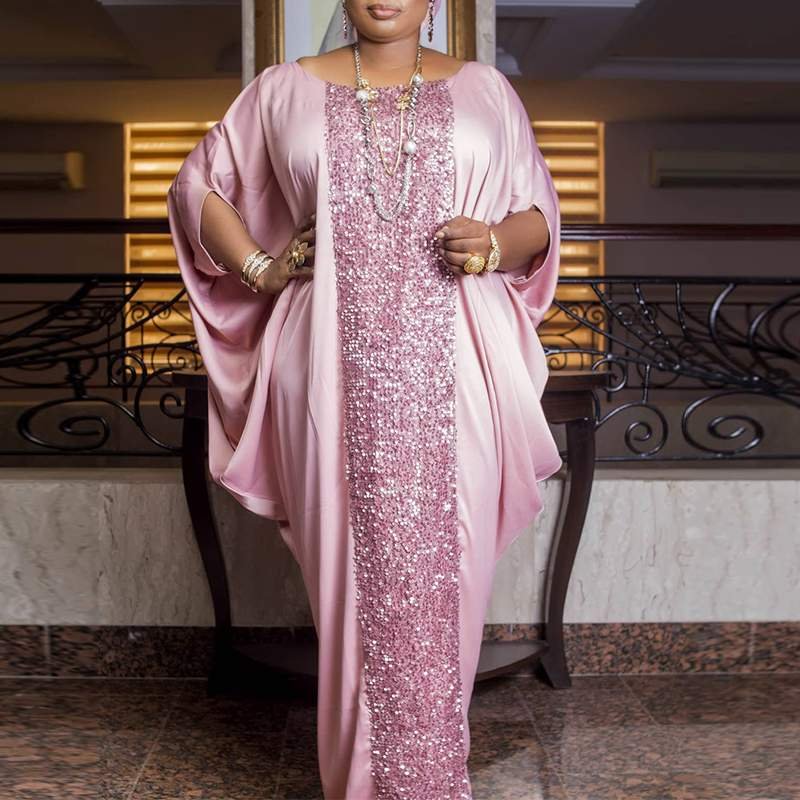 Vintage Embroidery Dress VONDA 2022 Women Summer Sundress Loose Full-Length Patchwork Party Kaftan Dress Femme Robe Vestido