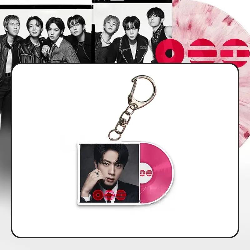 BTS ARIRANG Vinyl Single Cover Acrylic Keychain | Kpop Merch