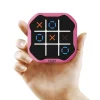 Puzzle Tic Tac Toe Bolt Game, 3 in 1 Handheld Puzzle Game Console, Single Player Mode Versus Mode