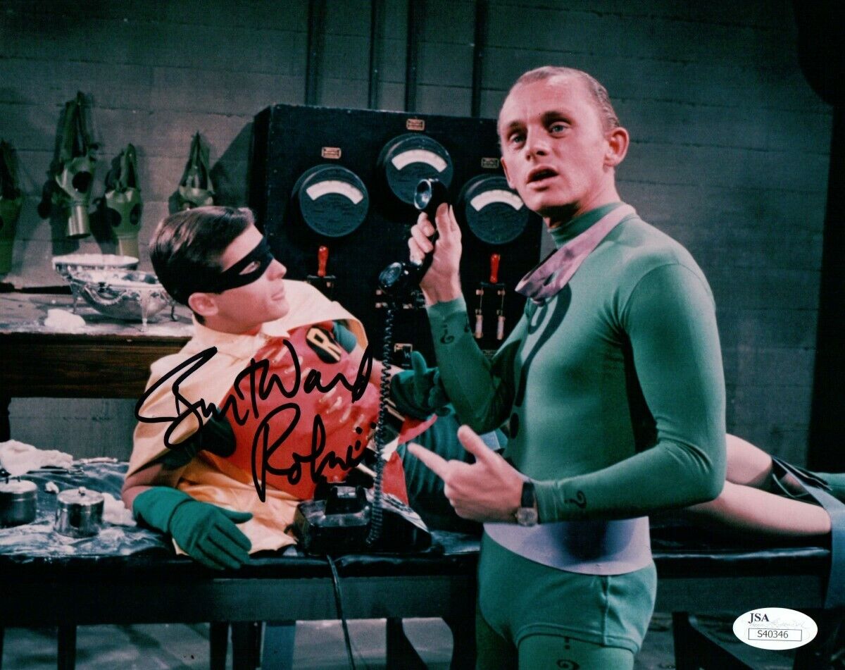 Burt Ward Signed Autographed 8X10 Photo Poster painting Robin