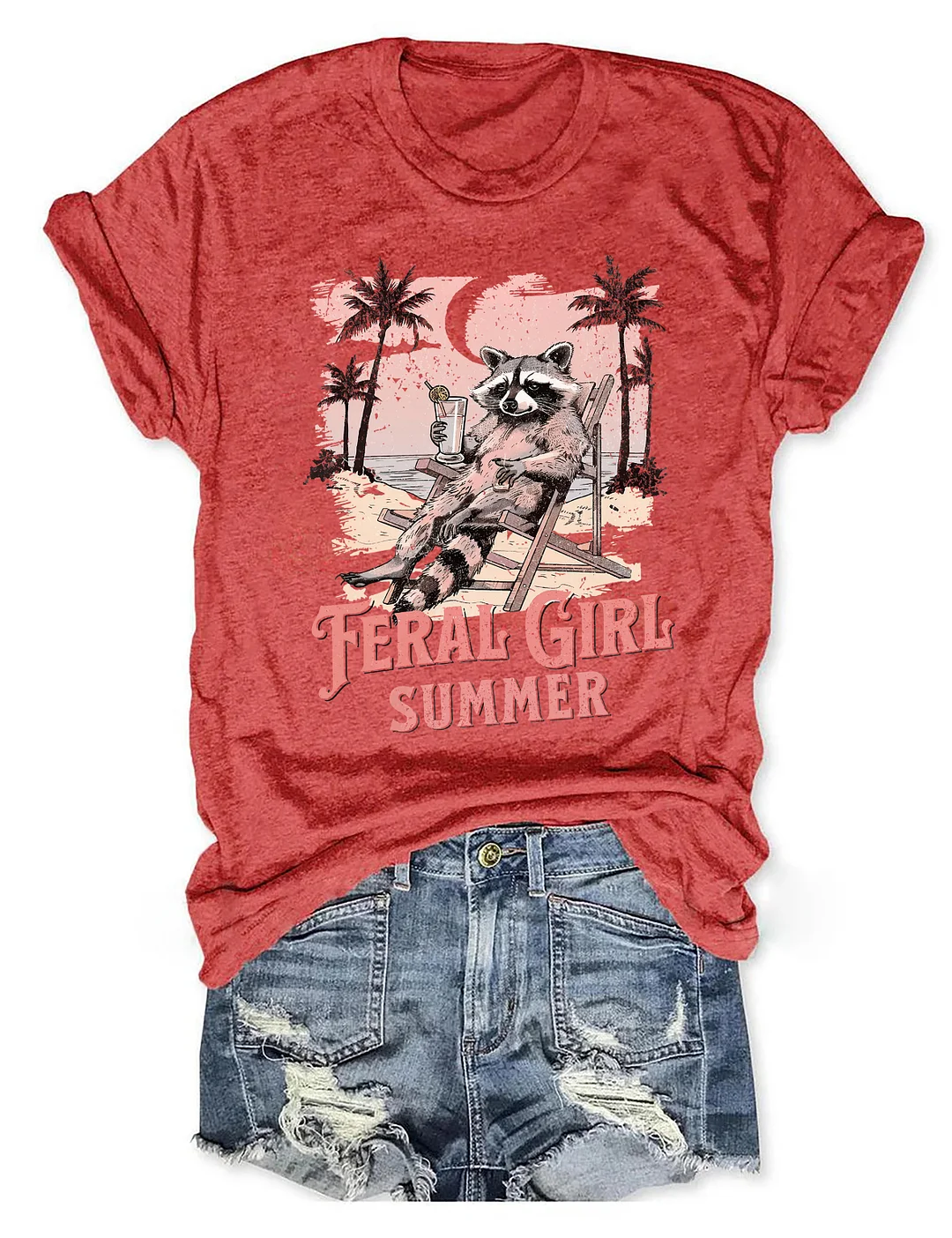 Feral Girl Summer T-Shirt