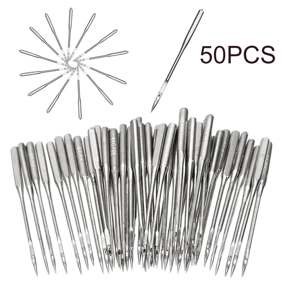 50pcs Domestic Sewing Machine Needles  Universal Needle