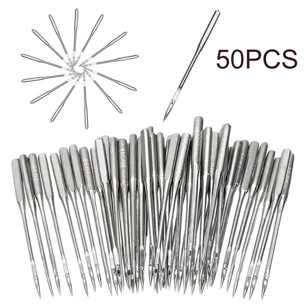 50pcs Domestic Sewing Machine Needles Universal Needle