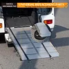 BBTO 10 Packs 2.5" Trailer Ramp Door Bumper, Trailer Door Bumper Compatible with Cargo Ramp Doors, Truck Gates Round Rubber Bump Stops Utility Accessories, Black