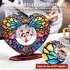 DIY Wooden Butterfly Desktop Diamond Art Ornament Kits
