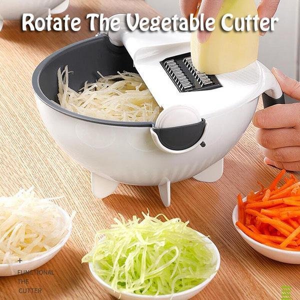 Double Layer Rotatable Vegetable Cutter