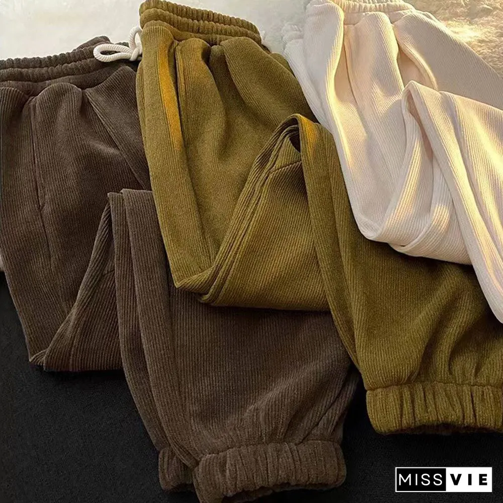 Retro Handsome Casual Sweatpants