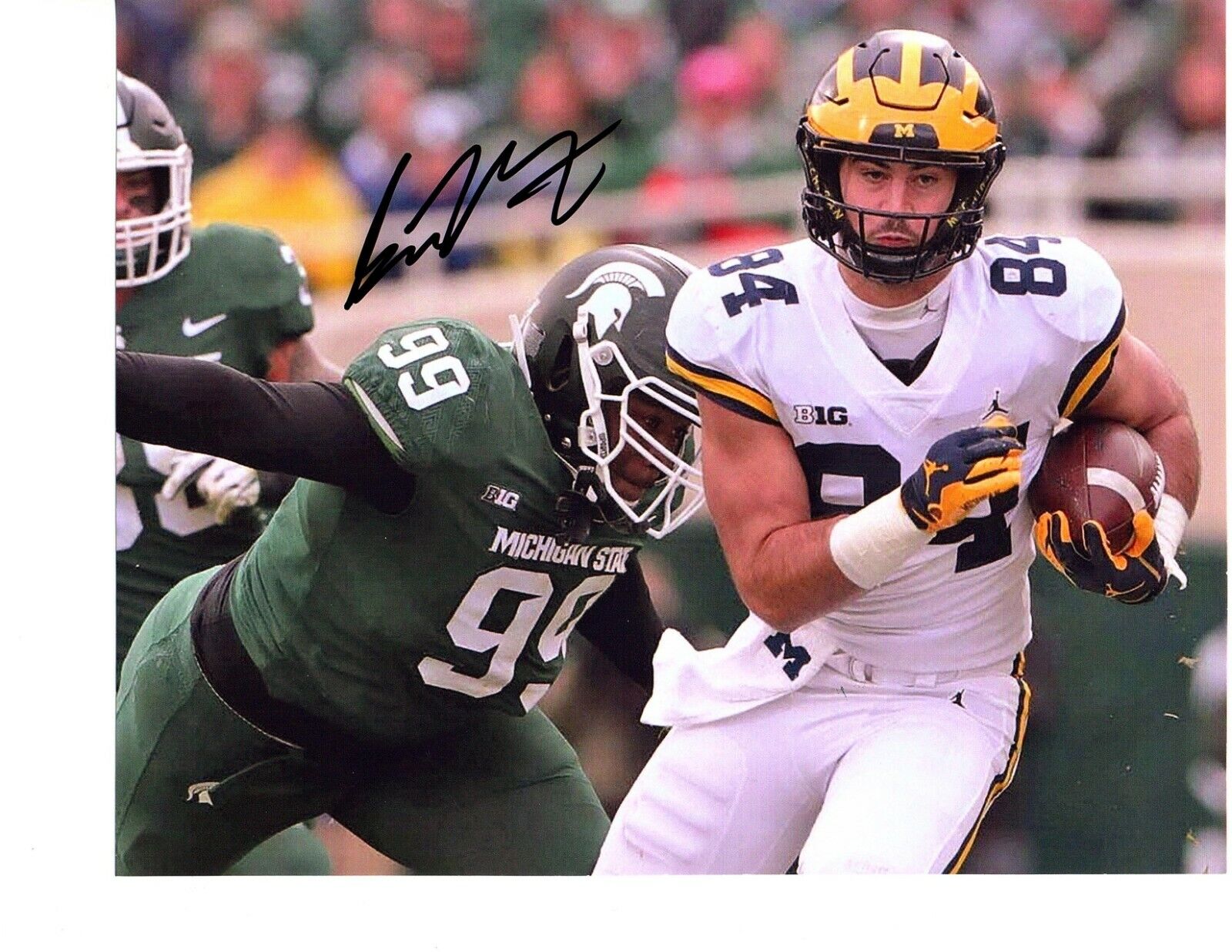 Sean McKeon Michigan Wolverines signed autographed 8x10 football Photo Poster painting G