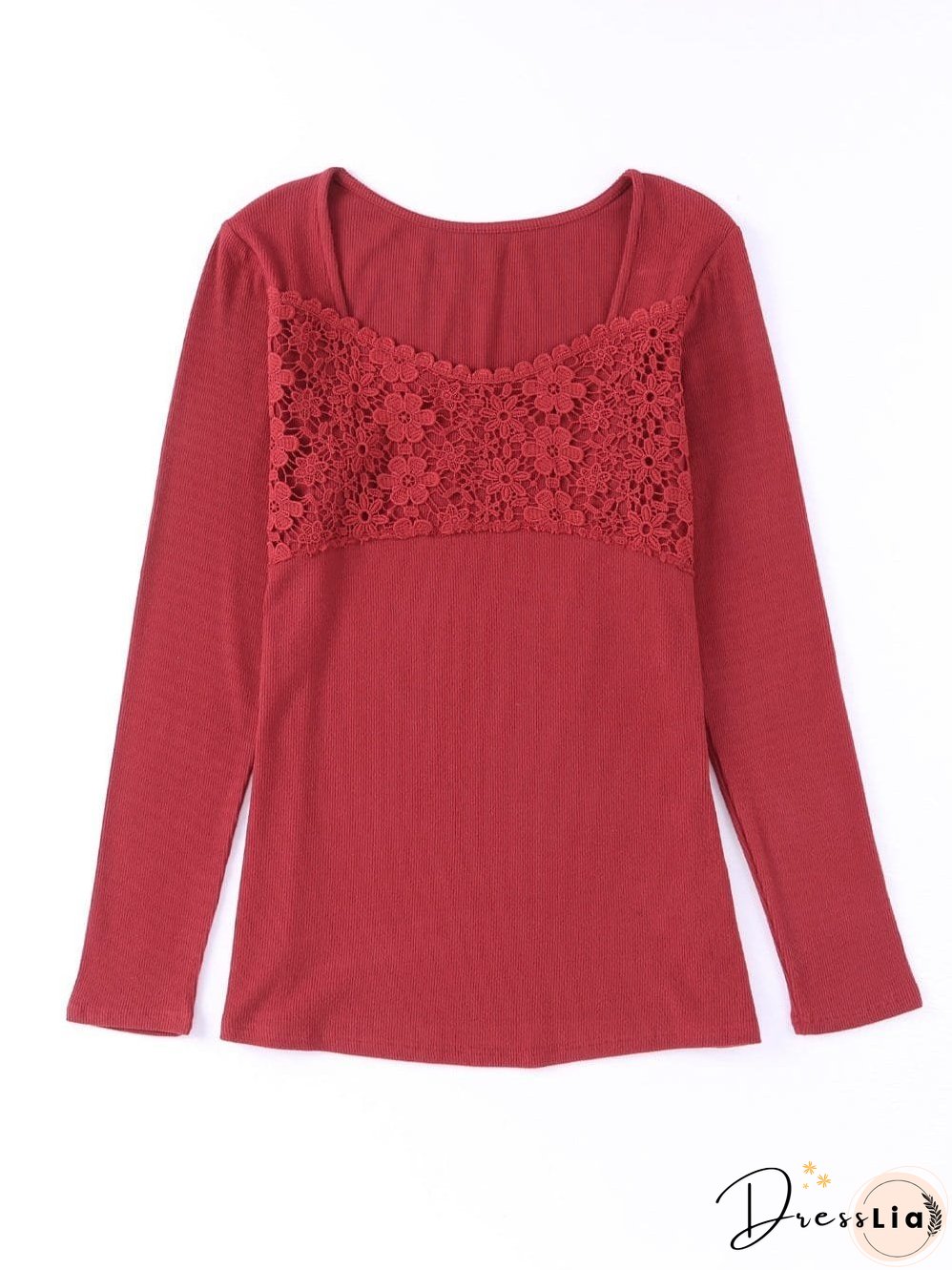 Floral Printed Casual Long Sleeve Tunic Top