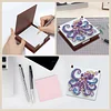 Wooden DIY Octopus Diamond Painting Kit Note Box with 160 Papers for Office Desk