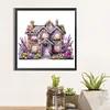 Flower House - Crystal Rhinestone Diamond Painting