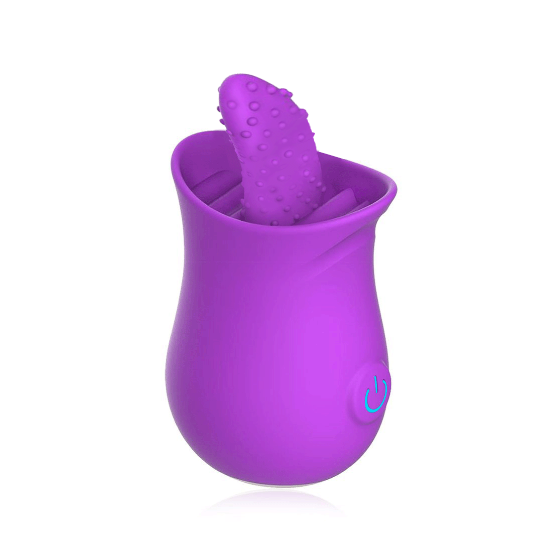 Tina Rose Tongue Vibrator Purple