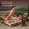Enjoy Time: DIY Piano Crafts, Wooden Playable Bluetooth Piano for Girls, Building Block Assembly, Creative Holiday Gift
