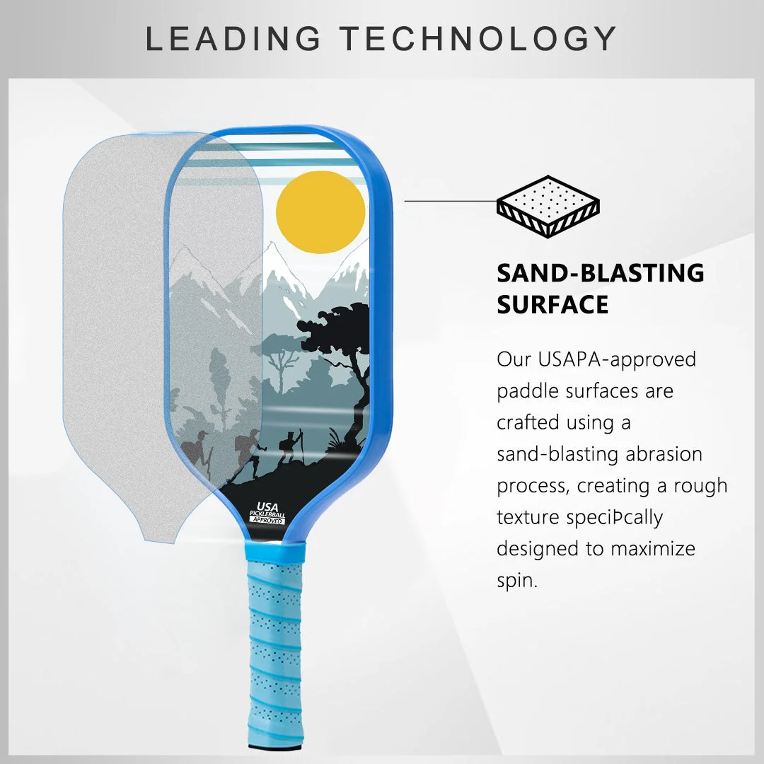 Original Paddle (16mm) T700 Sandblasted Carbon Fiber-Summit Striker