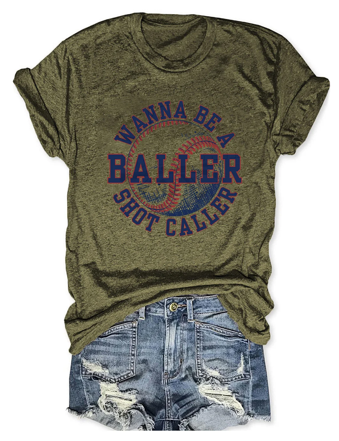 Wanna Be A Baller T-Shirt