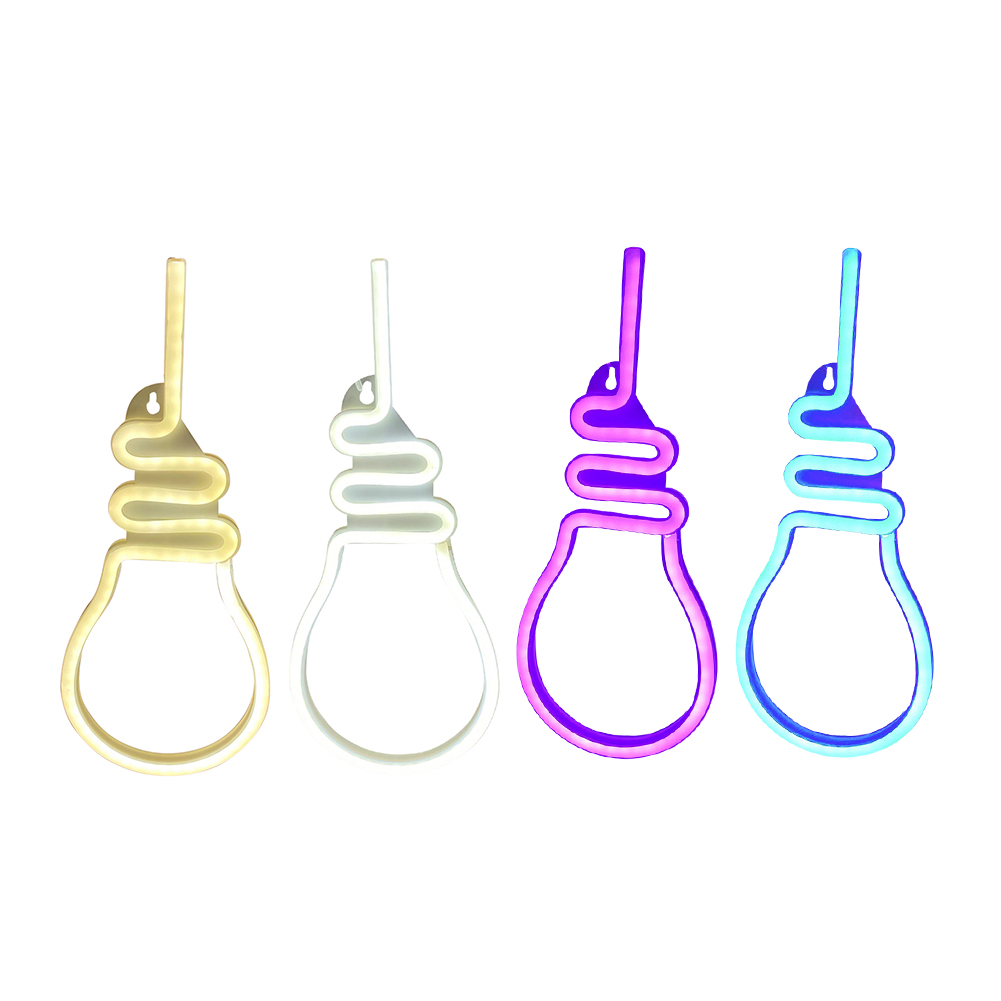 LED Neon Light Sign Bulb Battery USB Charged Xmas Birthday Decorative Lamp от Cesdeals WW