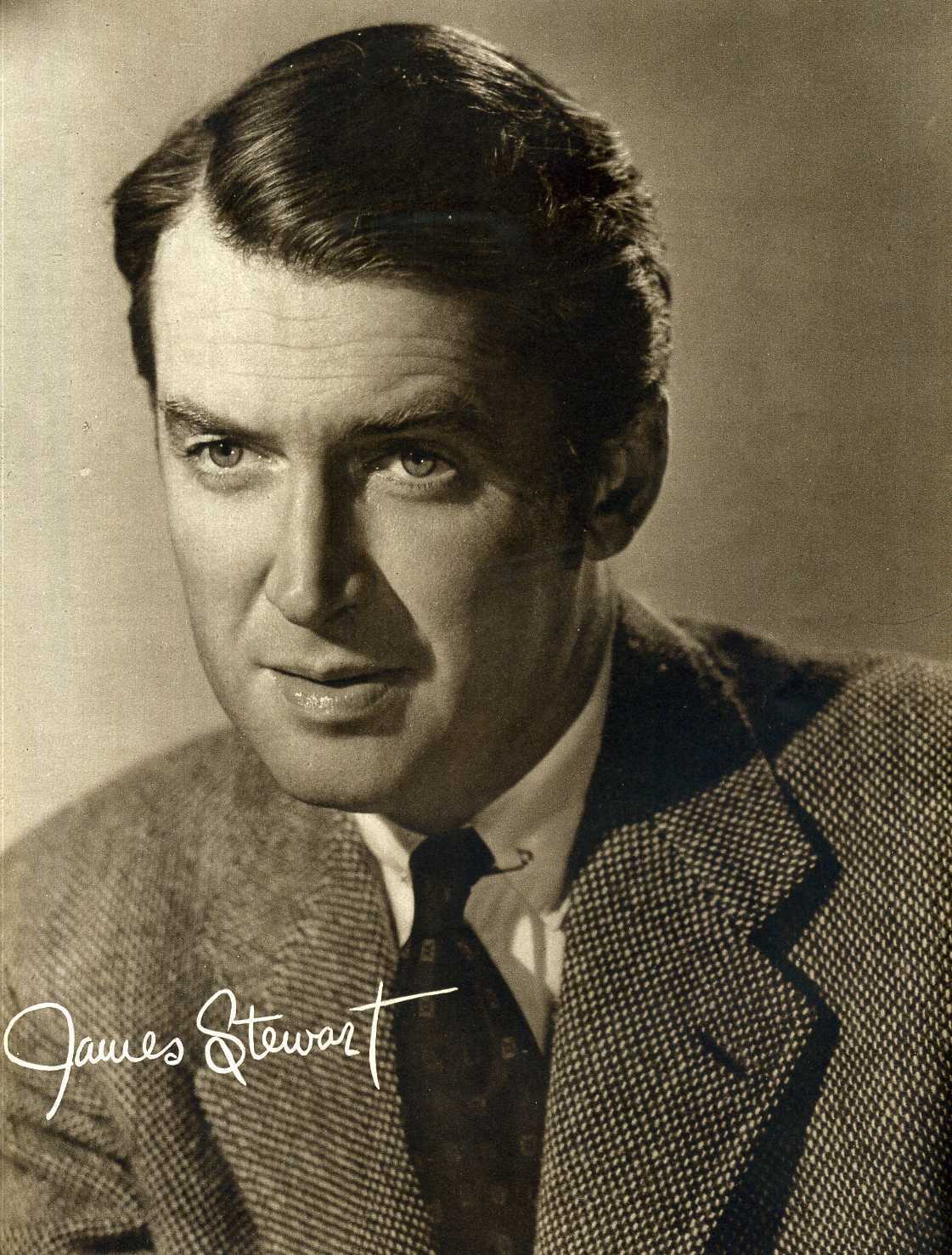 JAMES 'JIMMY' STEWART Signed Photo Poster paintinggraph - Film Actor - preprint