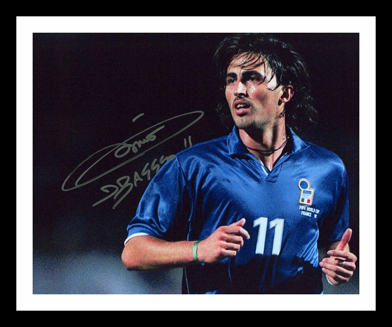 Dino Baggio - Italy Autographed Signed & Framed Photo Poster painting