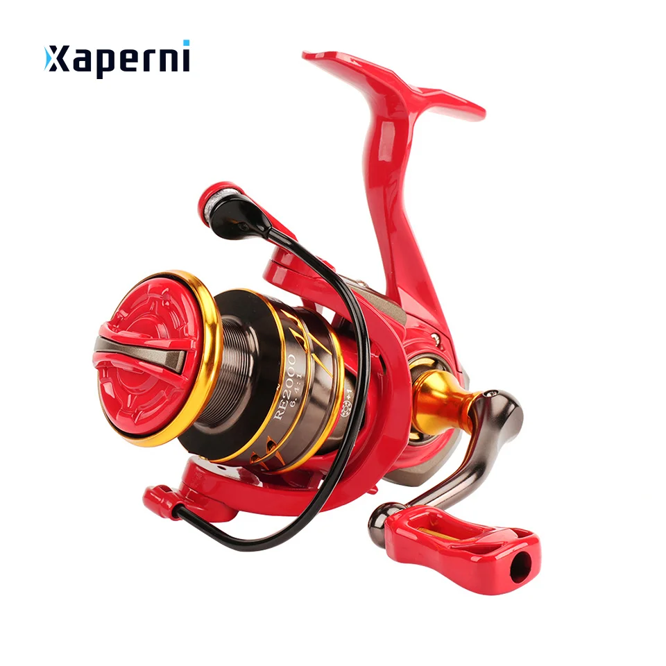 Xaperni Luya Spinning Reel Full Metal Line Cup With Dual Handles Fishing Reel