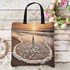 Beach Girl-11CT DIY Stamped Cross Stitch Shopping Bag 40*40cm
