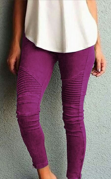 Skinny Pants Women's Fashion Casual Slim Fit Elastic Pencil