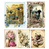 (Multi Style)Retro Poster Landscape-Full Embroidery 3 Strands 11CT Counted Cross Stitch-40*60CM-Large Size