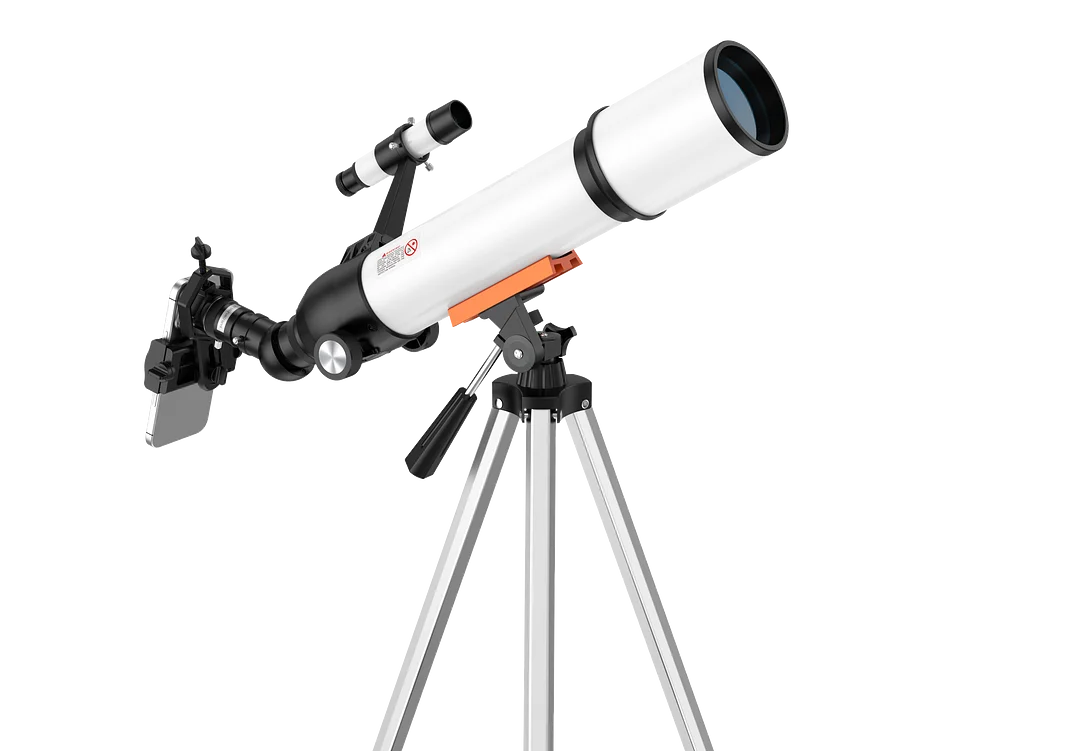 BEBANG Refractor Telescope, 70mm Aperture 500mm for for Kids & Adults, Portable Travel Telescope with Phone Adapter, Carrying Bag