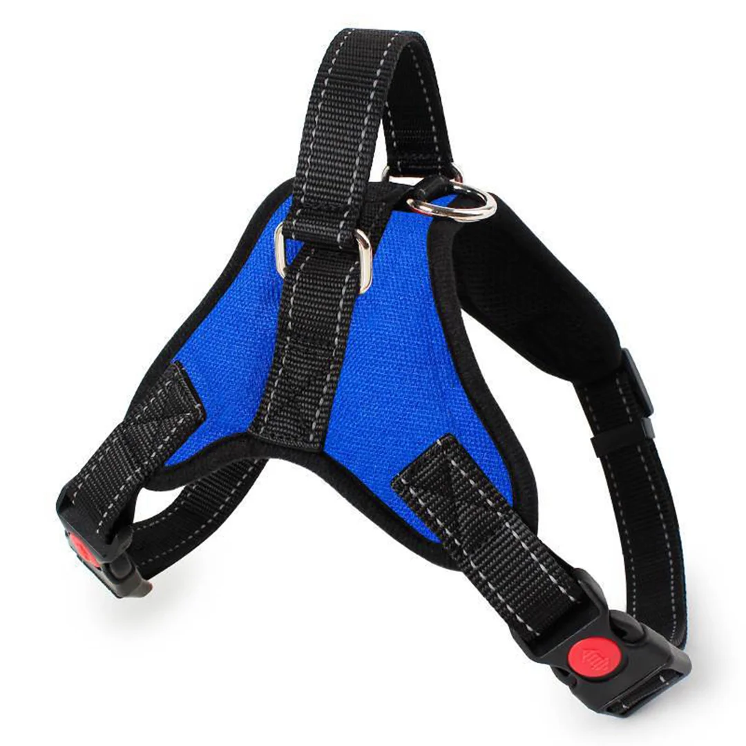 Adjustable No-Choke Pet Harness (No Leashes)