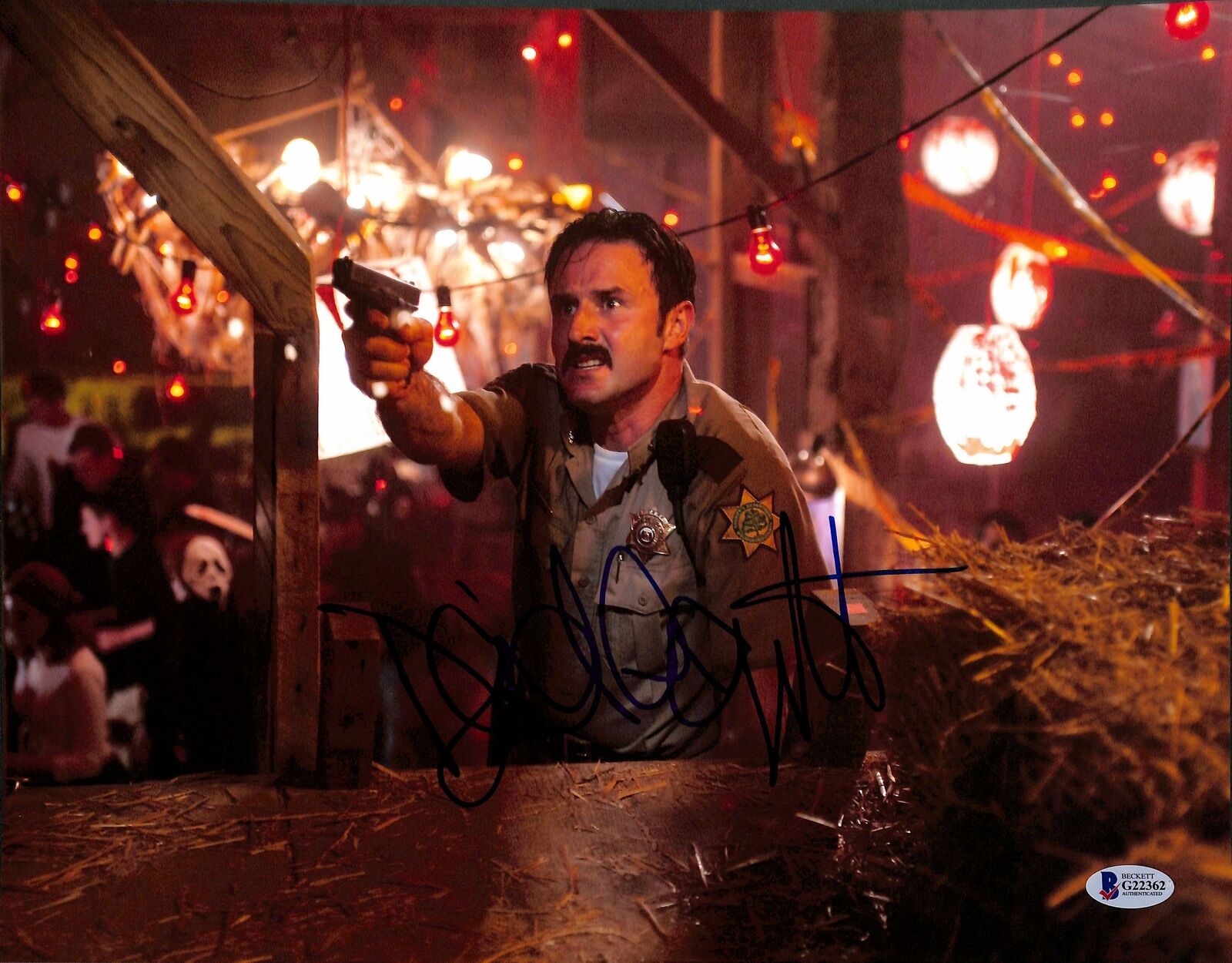 David Arquette Scream Authentic Signed 11x14 Photo Poster painting Autographed BAS #G22362