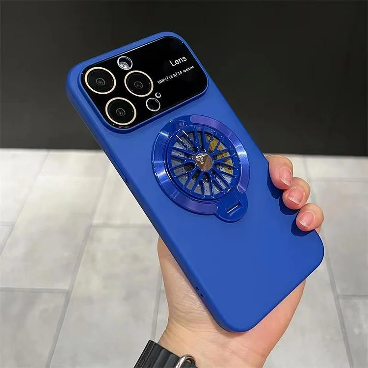 360°Rotation Stand Holder Dissipation Heat Case For iPhone