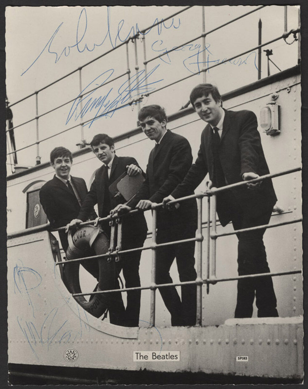 THE BEATLES - Autographed Photo Poster paintinggraph - Pop / Rock Band / Musicians - preprint